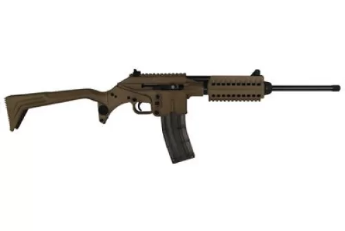 Kel-Tec SU-22C Blued/Tan Synthetic .22lr 16-inch 30 Rds