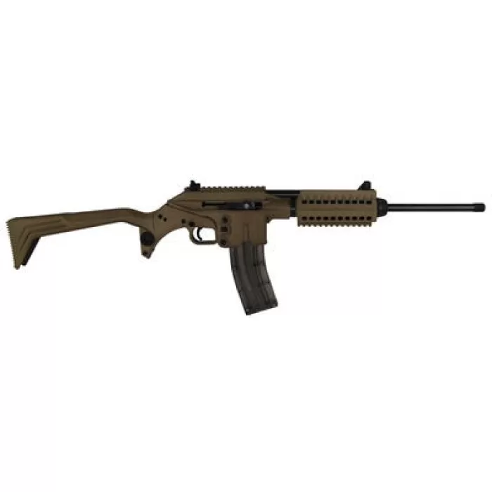 Kel-Tec SU-22C Blued/Tan Synthetic .22lr 16-inch 30 Rds