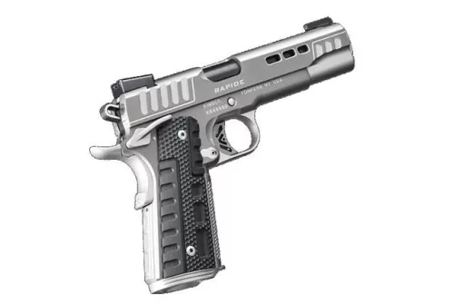 Kimber Rapide Black Ice Silver / Black .45 ACP 5" Barrel 8-Rounds with Hi Contrast Orange Ring Front Sight