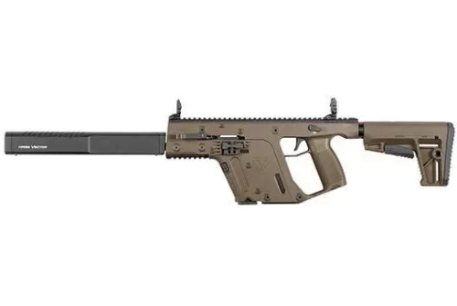 Kriss Vector CRB G2 10mm, 16" Barrel, Fixed Stock, FDE (California Compliant), 10rd