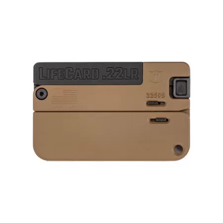 Trailblazer Firearms Lifecard Poly .22 Lr 2.5" 1rd Black/brown