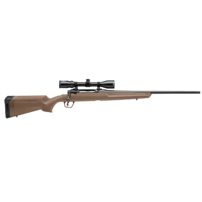 Savage Axis II, Flat Dark Earth 270 Win, 22" Sporter Barrel, Flat Dark Earth, Banner 3x9x40 Scope, 4rd Savage Axis II, Flat Dark Earth 270 Win, 22" Sporter Barrel, Flat Dark Earth, Banner 3x9x40 Scope, 4rd