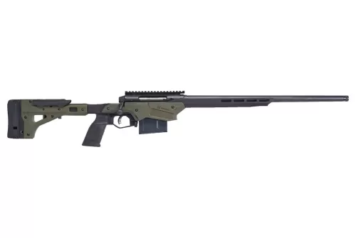 Savage Axis II Precision Rifle, 308 Win, 22" Heavy Barrel, Black And Olive DrabGreen Finish, Polymer/ Aluminum Stock, 10Rd, Includes 1