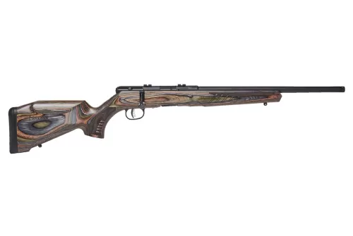 Savage B-Series BNS-SR .22 LR, 18" Carbon Sporter Barrel, Wood Laminate, 10rd
