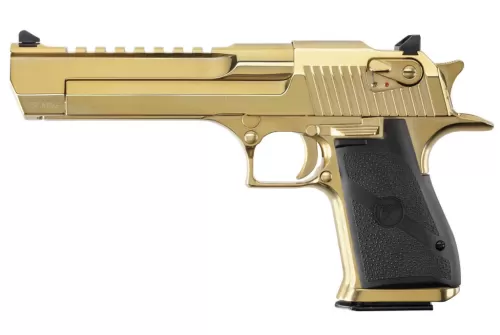 Magnum Research Desert Eagle Mark XIX .357 Mag, 6" Barrel, Blem, 9 rnd - Gold [MPN:ZDE357ZNG]