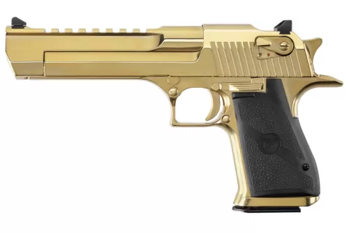 Magnum Research Desert Eagle Mark XIX .44 Mag, 6" Barrel, Blem, 8 rnd - Nitride Gold [MPN:ZDE44ZNG]