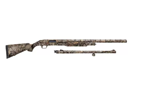 Mossberg 500 Combo Field/Deer 12 Ga 28 inch Vent Rib Barrel/ 24 inch Rifled Barrel 6 rd Mossy Oak Break Up Country 12 GA 28-inch 6Rds