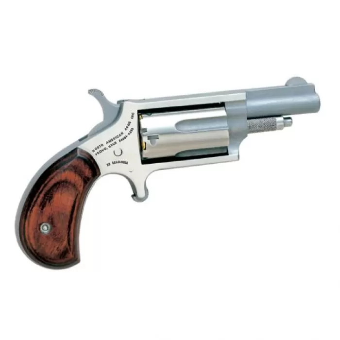 North American Arms .22 WMR 1.63" Revolver with .22 LR Conversion Cylinder - NAA-22MC North American Arms .22 WMR 1.63" Revolver with .22 LR Conversion Cylinder - NAA-22MC