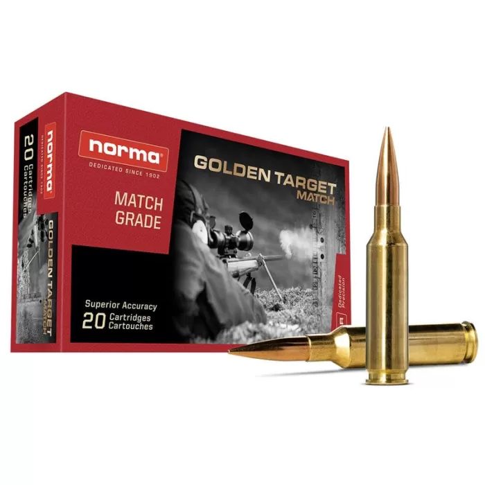 Norma Golden Target .300 Norma Mag 230 Grain 20-Rounds BTHP Norma Golden Target .300 Norma Mag 230 Grain 20-Rounds BTHP