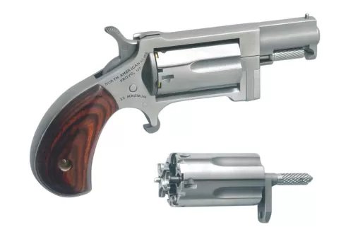North American Arms Sidewinder Stainless .22 LR / .22 Mag 1.5" Barrel 5-Rounds