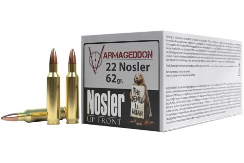 Nosler Varmageddon, Nos 65180 Vmg    22nos    62 Varmageddon     50/6