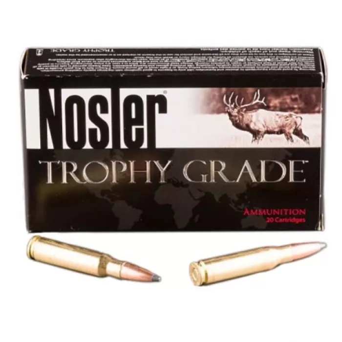 Nosler Trophy Grade .308 Winchester 165gr Partition 20 Rounds Ammunition - 60053 Nosler Trophy Grade .308 Winchester 165gr Partition 20 Rounds Ammunition - 60053