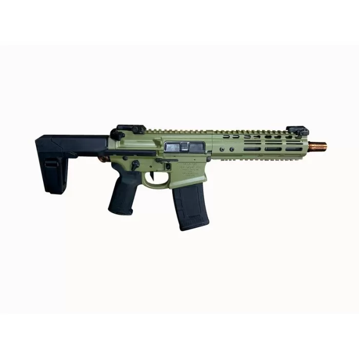 Noveske 02000743 Gen 4 Ghetto Blaster 5.56x45mm NATO 7.94" 30+1 Bazooka Green Cerakote Q PDW Stock Noveske 02000743 Gen 4 Ghetto Blaster 5.56x45mm NATO 7.94" 30+1 Bazooka Green Cerakote Q PDW Stock