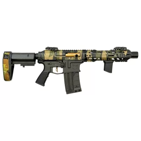 Orthos Arms Joker Elite Holt Works 12-Gauge Semi-Auto with Brace and Woodland Camo Finish