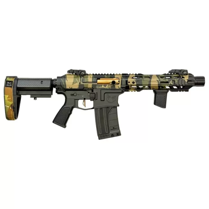 Orthos Arms Joker Elite Holt Works 12-Gauge Semi-Auto with Brace and Woodland Camo Finish