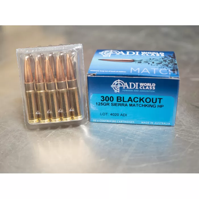 ADI World Class .300 Blackout Matchking - 9332153002800 ADI World Class .300 Blackout Matchking - 9332153002800