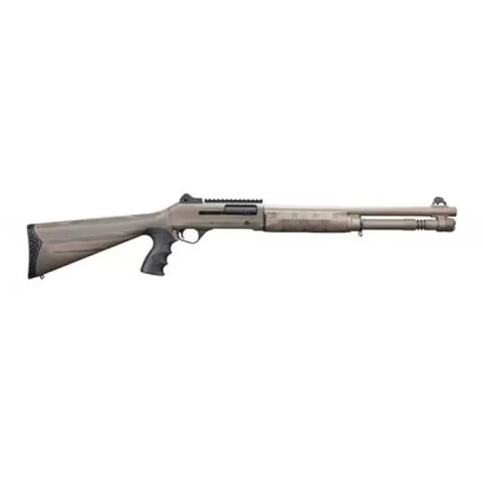 Panzer Arms M4 Tactical FDE American Flag 12 GA 18.5" Barrel 5-Rounds Panzer Arms M4 Tactical FDE American Flag 12 GA 18.5" Barrel 5-Rounds