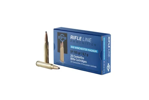 Prvi Partizan .300 Winchester Magnum SP 150 gr 20 Rounds Ammunition - PP3001