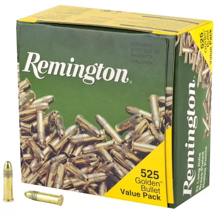 Remington Bulk 22LR 36 Grain Hollow Point 525 Round Brick Remington Bulk 22LR 36 Grain Hollow Point 525 Round Brick