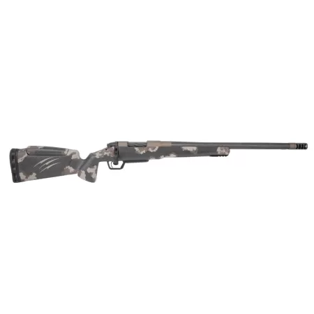 Fierce Firearms RIVSCX65PRC20BDS Carbon Rival XP 2.0 6.5 PRC 20" Smoked Bronze Cerakote Spiral Fluted Stainless Steel Barrel & Drilled & Tapped Receiver, Desert Shadow Camo Adj Comb Carbon Fiber Stock