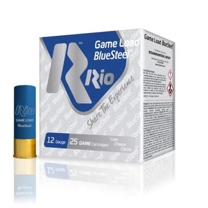 RIO Ammunition Royal BlueSteel 12 ga 3 1/2in MAX 1 9/16 oz Size 2 1300 fps - 25/box, RBSSM442 RIO Ammunition Royal BlueSteel 12 ga 3 1/2in MAX 1 9/16 oz Size 2 1300 fps - 25/box, RBSSM442