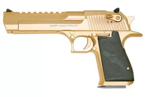 Magnum Research DE 50 Xix 6" 24K Gold DE50GO -