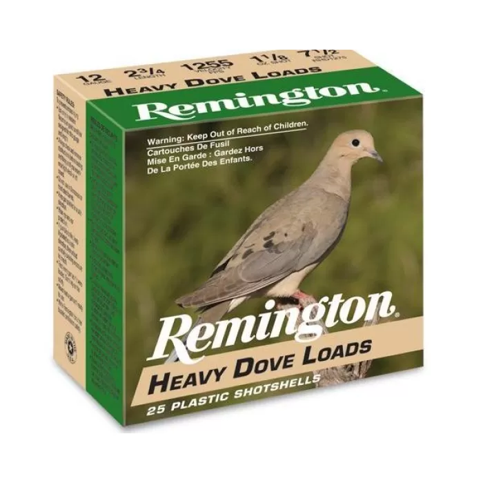 Heavy Dove Loads #7.5 1165 fps 20 Gauge Shotgun Ammo - 25 Round Box Heavy Dove Loads #7.5 1165 fps 20 Gauge Shotgun Ammo - 25 Round Box