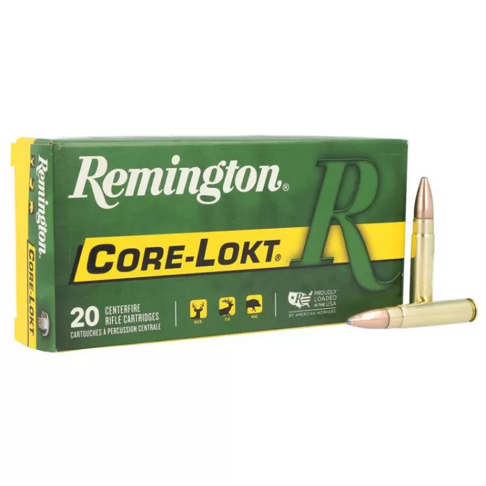 Remington Core-Lokt Rifle Ammunition 300 HAMR 130gr SP 2340 fps 20/ct