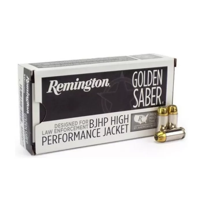 Remington Golden Saber Bonded 9mm 124 Grain 50-Rounds JHP