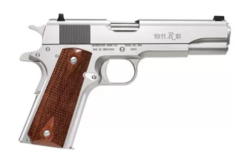 Remington R1-S Stainless 1911 45 ACP 5" Barrel Stainless Steel 7 Rounds 2 Magazines