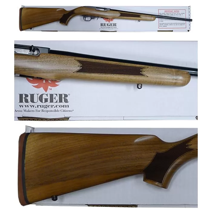RUGER 10/22 Sporter 22LR 20in 10rd Black/French Walnut Semi-Auto Rifle (11165) RUGER 10/22 Sporter 22LR 20in 10rd Black/French Walnut Semi-Auto Rifle (11165)