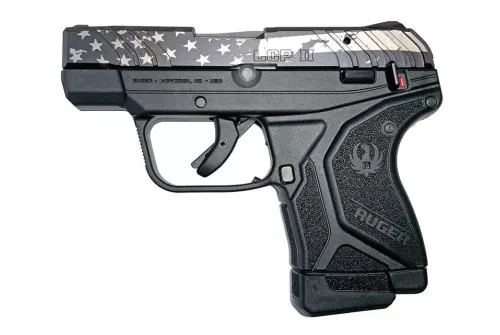 Ruger LCP II Blk American Flag 22 LR 2.8