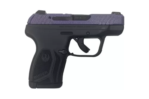 Ruger LCP 380 Max Handgun .380 Auto 10rd Magazine 2.75 BBL BLUE PURPLE SPAR