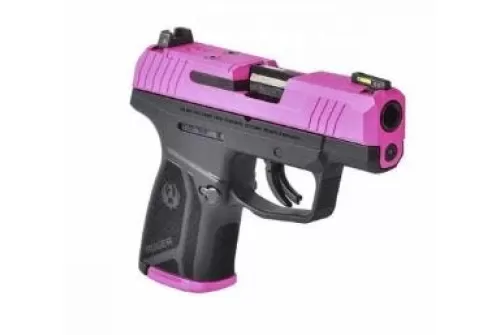 RUGER MAX 9 PISTOL PRISON PINK SLIDE CERAKOTE