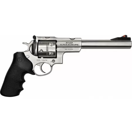 Ruger Super Redhawk Bear Track Stainless .480 Rug 7.5