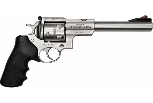 Ruger Super Redhawk Bear Track Stainless .480 Rug 7.5