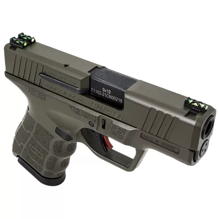 SAR USA SAR9 SC OD Green 9mm 3.3 SAR USA SAR9 SC OD Green 9mm 3.3