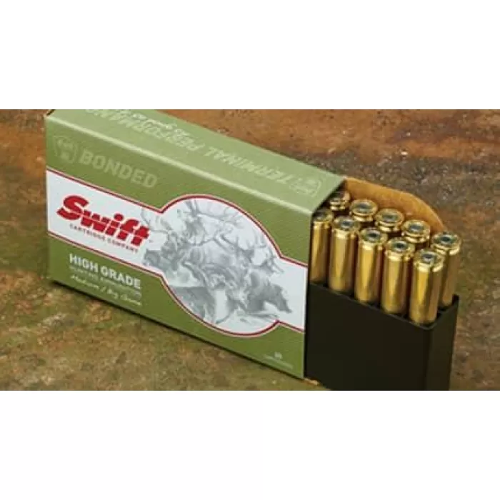 Swift Bullet Company Ammo .375 H&H 300 gr A-Frame 2503 fps 20/ct, SB10012 Swift Bullet Company Ammo .375 H&H 300 gr A-Frame 2503 fps 20/ct, SB10012