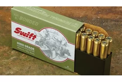 Swift Bullet Company Scirocco II Rifle Ammunition .338 Lapua Mag 210 gr BT 3076 fps 20/ct, 10052