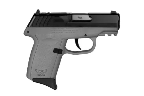 SCCY Industries CPX-2 Gen3 RD 9mm, 3.10" Barrel, Sniper Gray Polymer Picatinny Rail Serrated Black Nitride SS Slide, Sniper Gray, 10rd