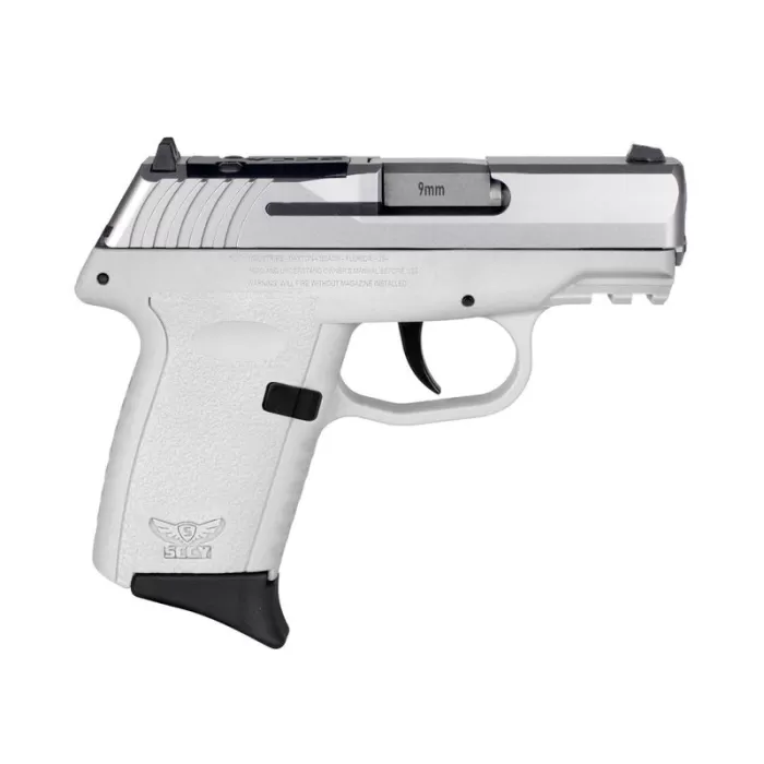 SCCY Industries CPX-2 Gen3 RD 9mm, 3.10" Barrel, White Polymer Picatinny Rail Serrated Stainless Steel Slide, White, 10rd SCCY Industries CPX-2 Gen3 RD 9mm, 3.10" Barrel, White Polymer Picatinny Rail Serrated Stainless Steel Slide, White, 10rd