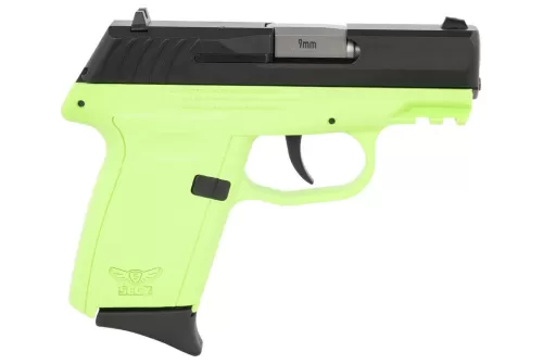 SCCY CPX-2 Gen3 Lime Green 9mm 3.1" Barrel 10-Rounds