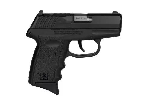 SCCY Gen3 CPX-3 R .380 ACP, 3.10" Barrel, Black Grip, 10rd