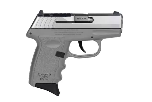 SCCY CPX-3TTSGRDRG3 380 TT SLIDE S-GRY GRP NS 10RD
