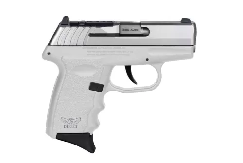 SCCY CPX-3TTWTRDRG3 380 TT SLIDE WHT GRP NS 10RD