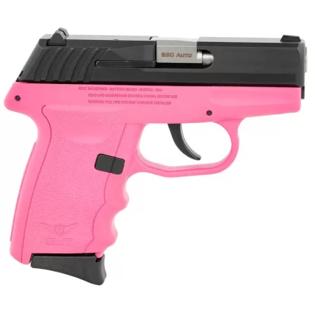 SCCY CPX-3 Pink .380 ACP 3.1