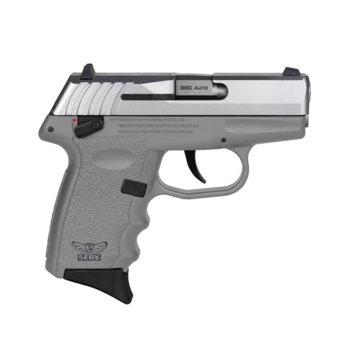 SCCY Industries CPX-4 .380 ACP, 2.96" Barrel, Sniper Gray Frame, Stainless Steel Slide, Manual Thumb Safety, 10rd SCCY Industries CPX-4 .380 ACP, 2.96" Barrel, Sniper Gray Frame, Stainless Steel Slide, Manual Thumb Safety, 10rd