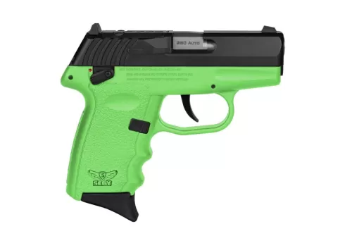 Sccy Industries Cpx-4, Sccy Cpx-4cblgrdrg3 380 Blk Slide Lime Grp Sft 10r