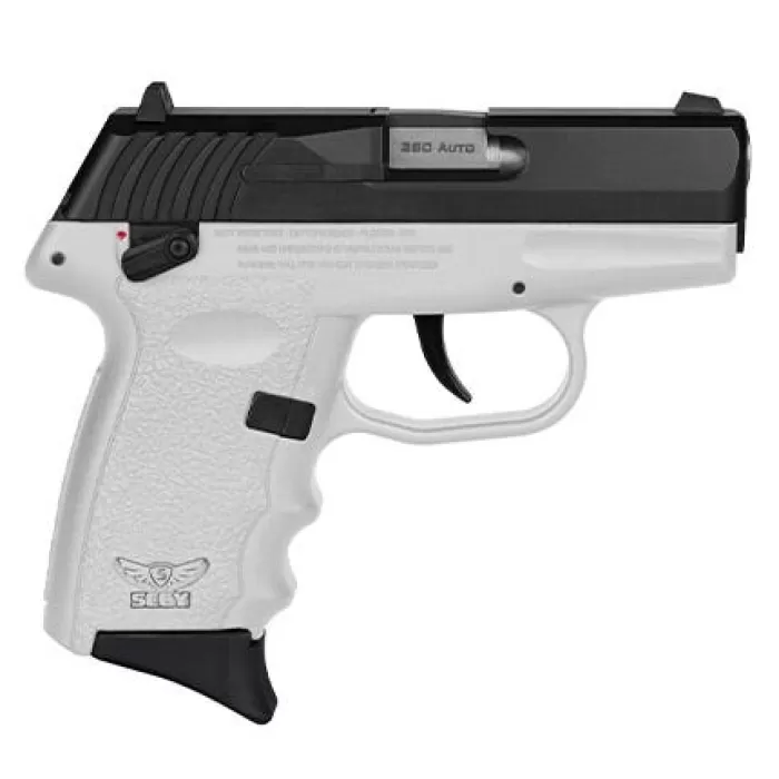 Sccy Industries Cpx-4, Sccy Cpx-4cbwt 380 Blk Slide Wht Grip Sft 10r Sccy Industries Cpx-4, Sccy Cpx-4cbwt 380 Blk Slide Wht Grip Sft 10r