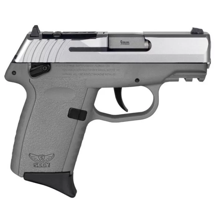 SCCY Industries CPX-1 Gen3 9mm, 3.1" Barrel, Sniper Gray Picatinny Rail, Thumb Safety, 10rd SCCY Industries CPX-1 Gen3 9mm, 3.1" Barrel, Sniper Gray Picatinny Rail, Thumb Safety, 10rd